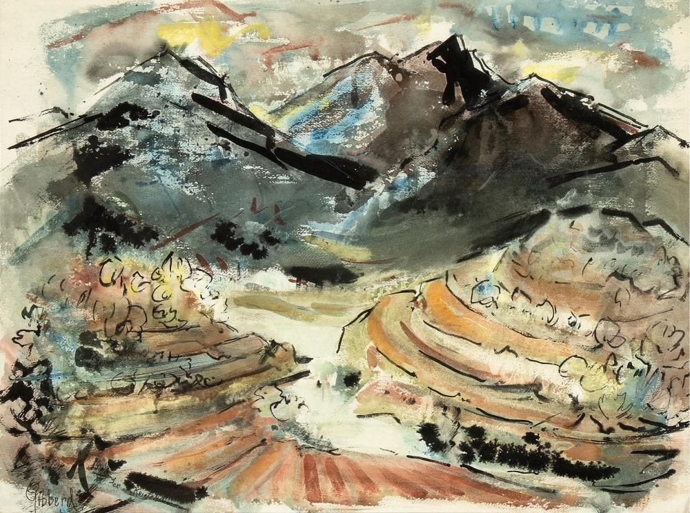 ERIC GIBBERD, UNTITLED (TAOS LANDSCAPE)Eric