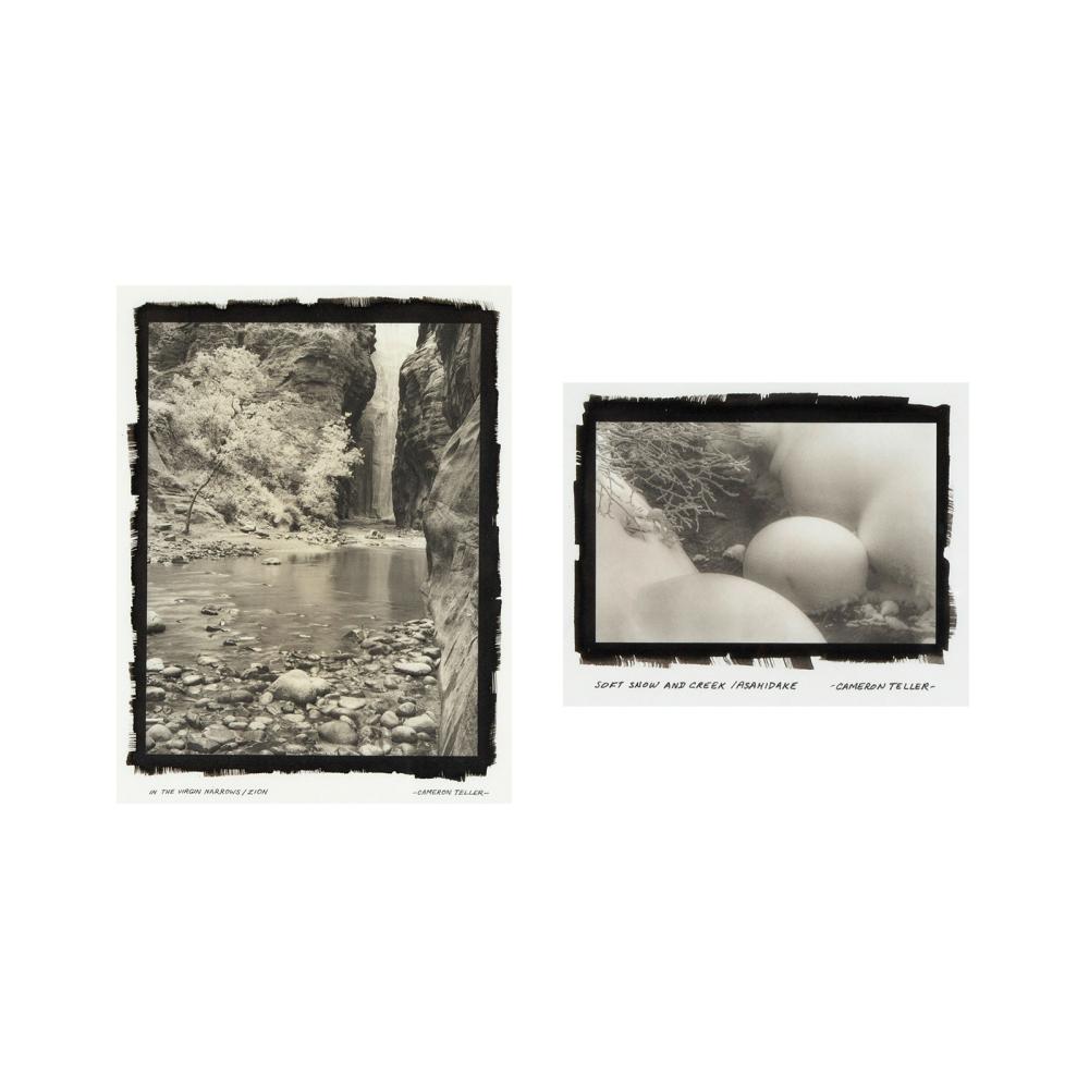 CAMERON TELLER PAIR OF PHOTOGRAPHS  2fd3c1