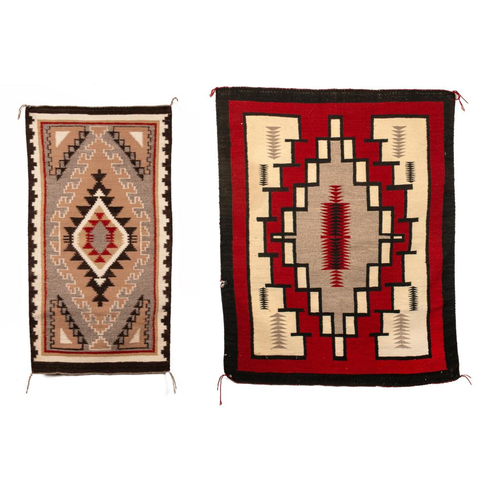 DIN NAVAJO PAIR OF TEXTILES  2fd46e