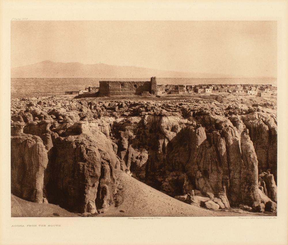 EDWARD S CURTIS ACOMA FROM THE 2fd4b5