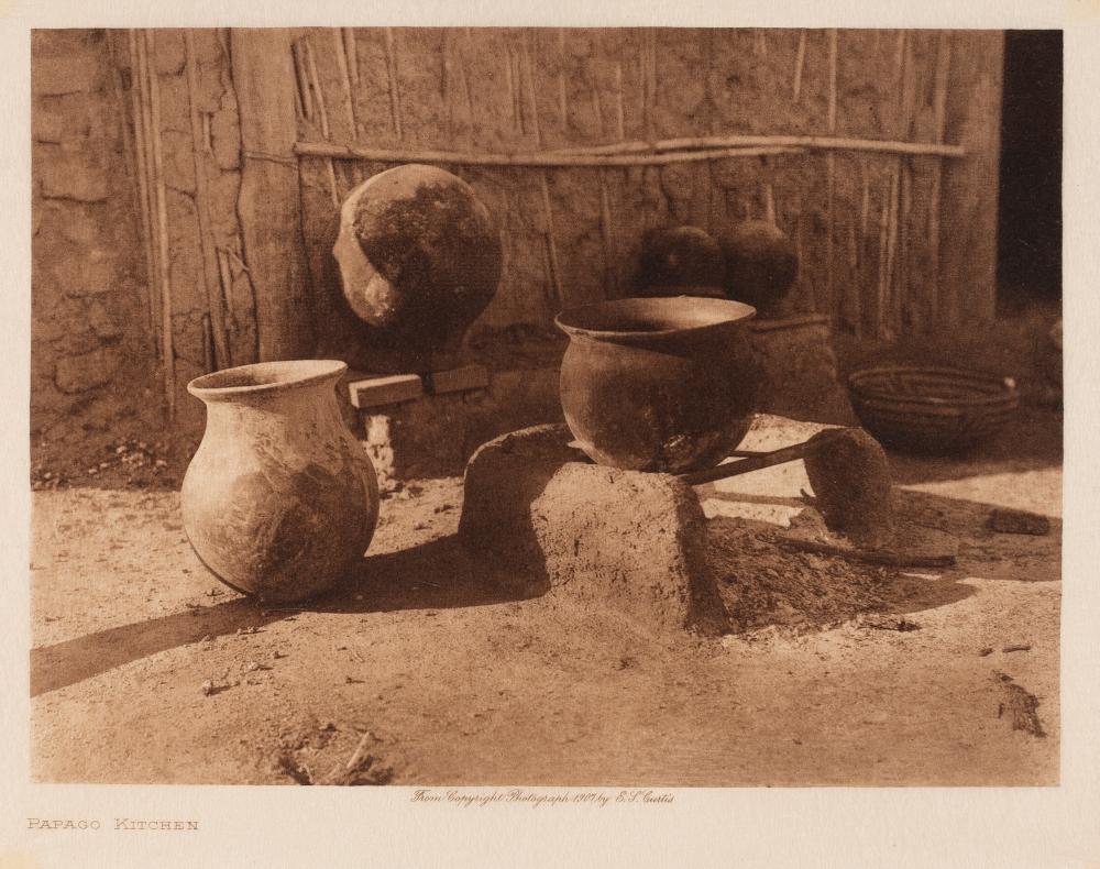 EDWARD S CURTIS PAPAGO KITCHEN  2fd4cd