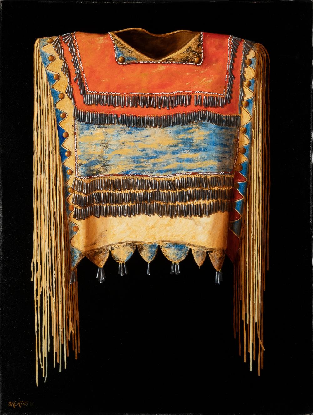 CHUCK SABATINO, APACHE PONCHOChuck