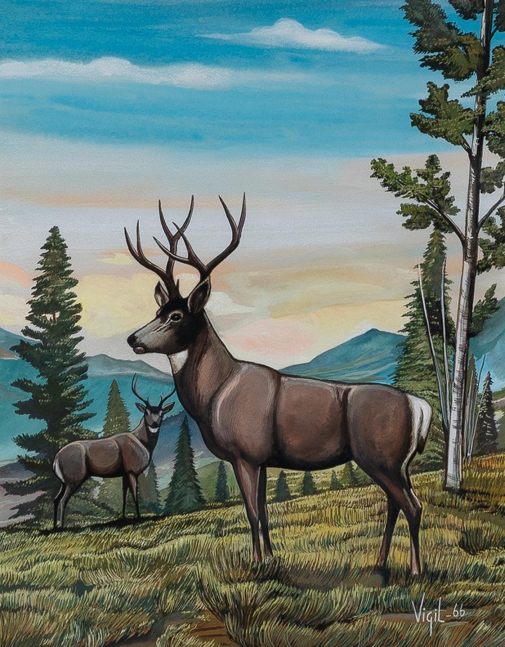 FRANK P. VIGIL, THE DEER COUNTRY,