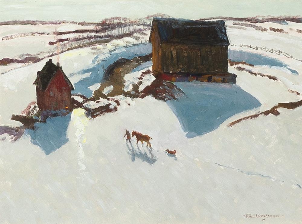 ROBERT E LOUGHEED, UNTITLED (SNOWED