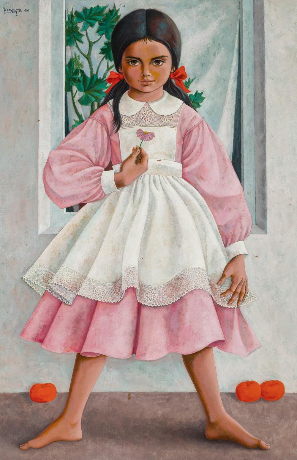 BERNIQUE LONGLEY, GIRL WITH A PINK