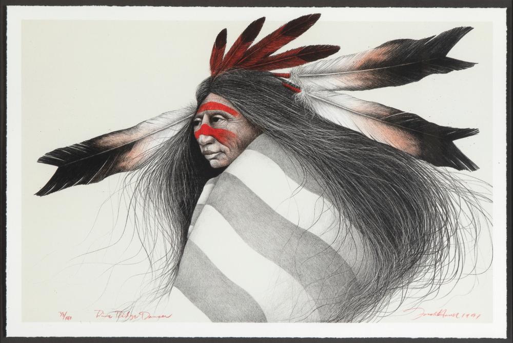 FRANK HOWELL, PINE RIDGE DANCER,