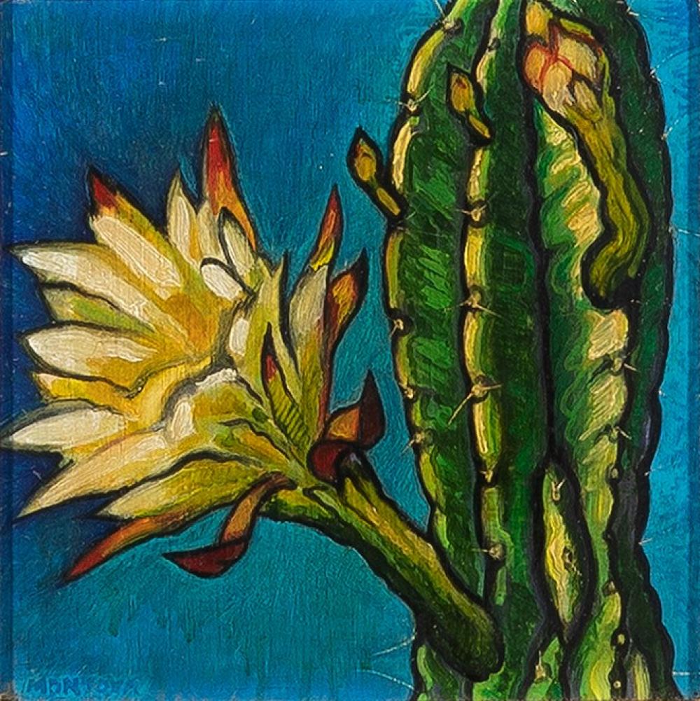 ROGER MONTOYA, CACTUS BLOOM, 1996Roger