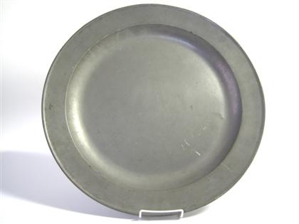 Pewter charger continental  4c8c5