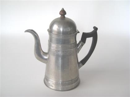 Pewter lighthouse coffeepot   