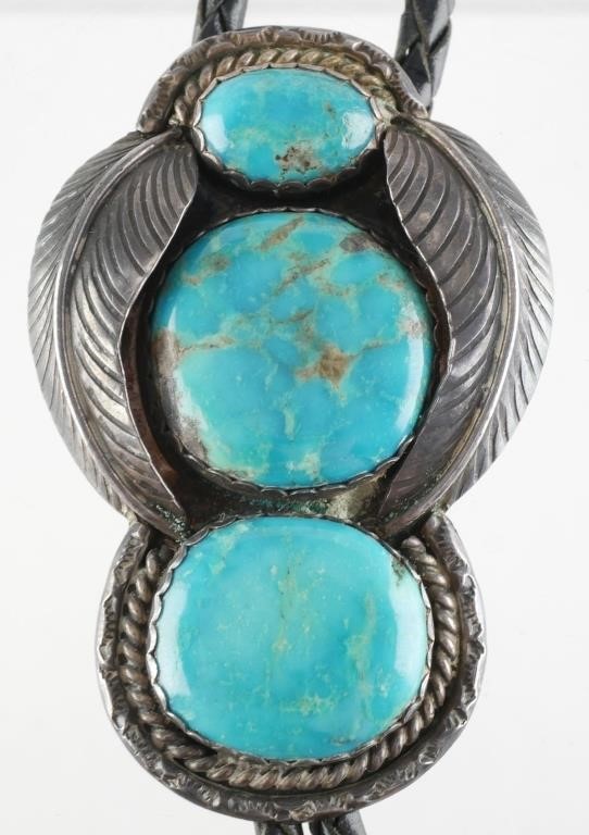 NATIVE AMERICAN TURQUOISE BOLOMid