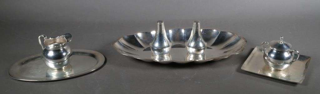 GROUP MEXICAN STERLING SILVER HOLLOWWARESix