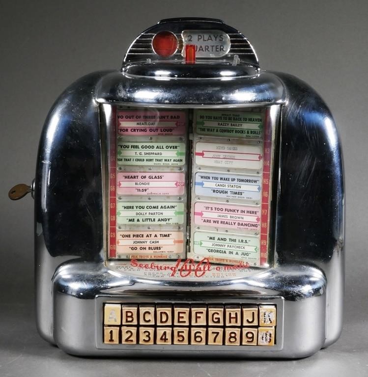 VINTAGE SEEBURG WALL O MATIC JUKEBOXSeeburg 2fd9d9