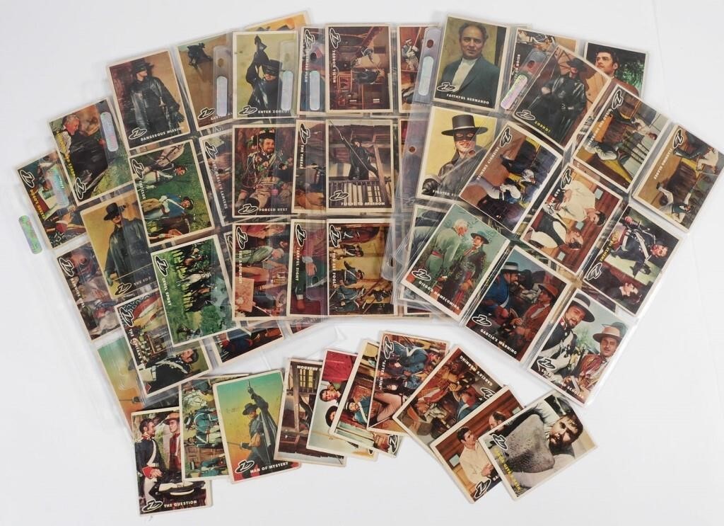 1958 TOPPS WALT DISNEY ZORRO CARDS 2fd9db