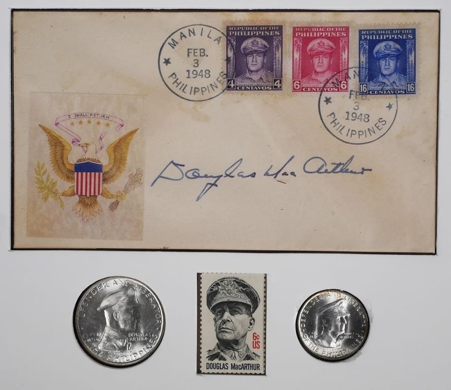 DOUGLAS MACARTHUR SIGNED PHILIPPINES 2fda68