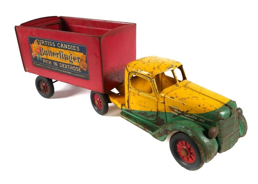 BUDDY L BUTTERFINGER TOY TRUCK