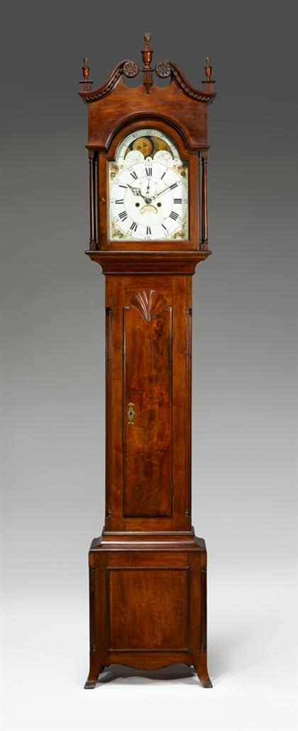 Federal Walnut tall clock possibly 4c90d