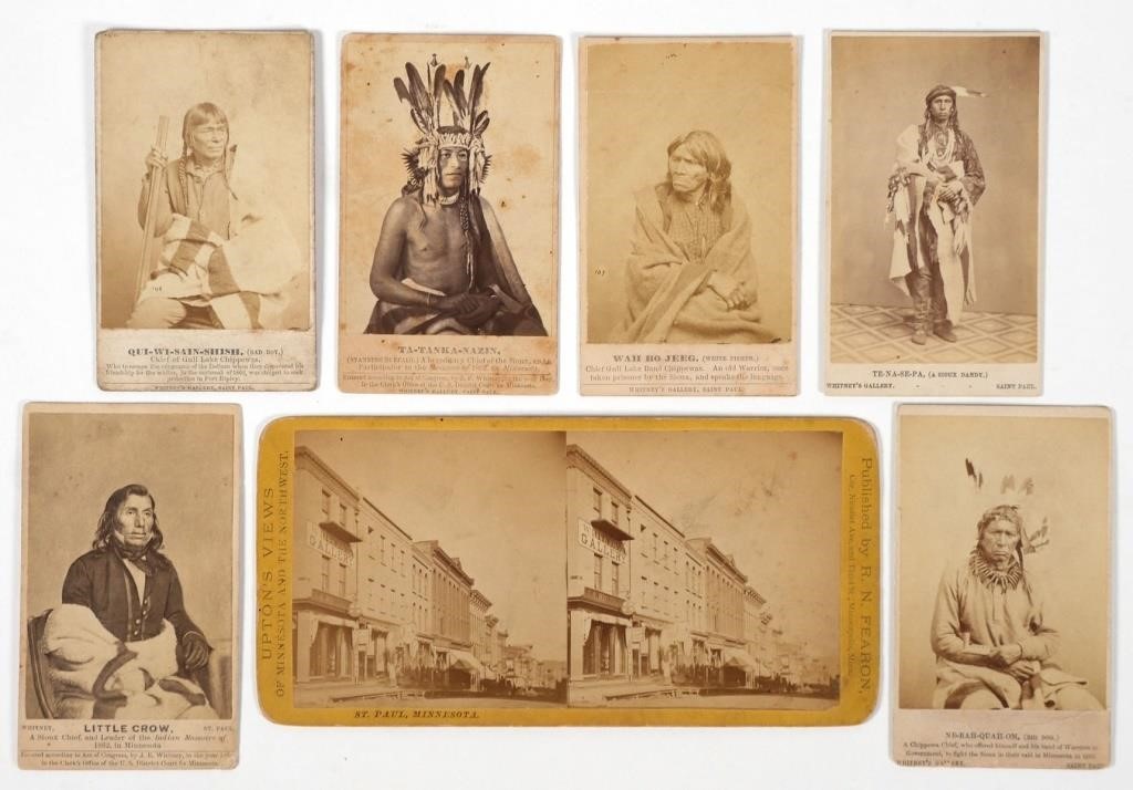 DAKOTA WAR OF 1862 PHOTOGRAPHY GROUPA