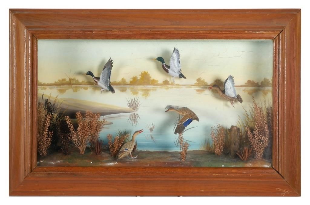 SHADOW BOX SPORTING RG RODELL ART DIORAMAFolk