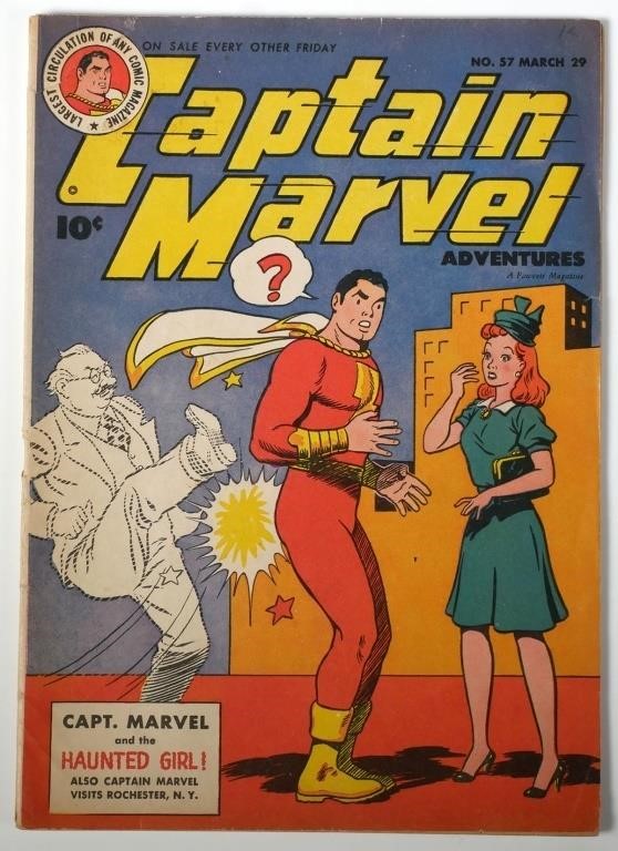 VINTAGE CAPTAIN MARVEL ADVENTURES