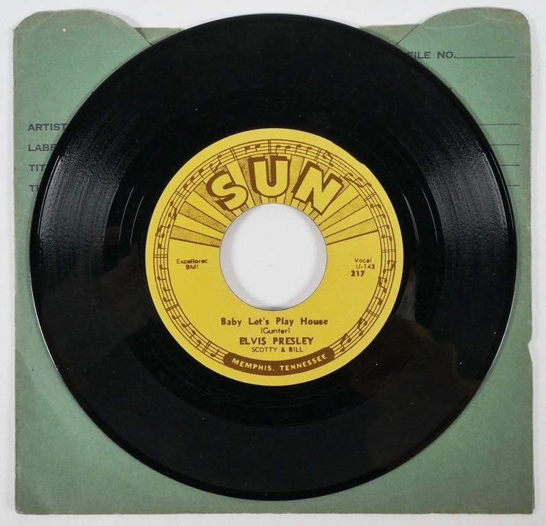 ELVIS PRESLEY 1955 SUN RECORD 217Sun 2fdb30