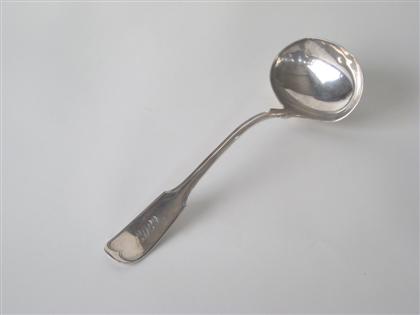 American silver soup ladle    retailed