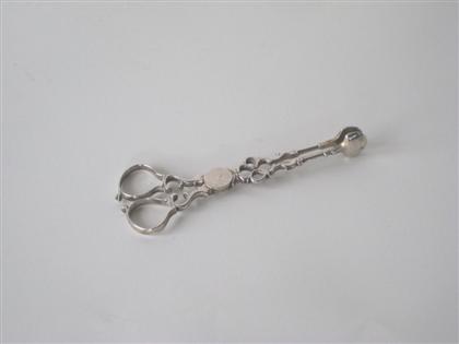 Pair of American silver scissors  4c925