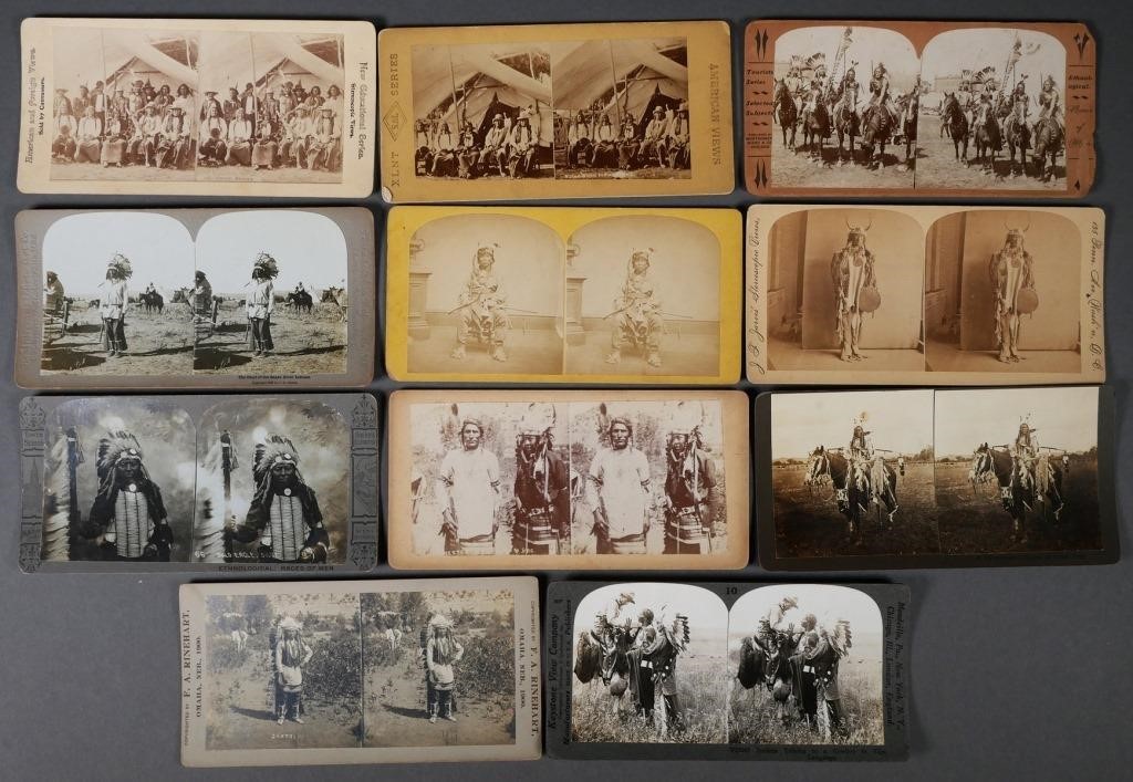 NATIVE AMERICAN INDIAN STEREOVIEW