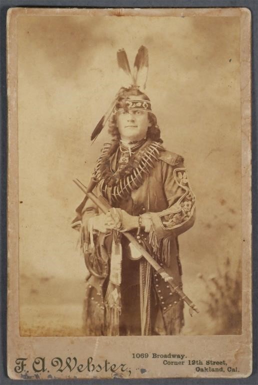 H. E. BURGESS NATIVE AMERICAN INTERPRETER19th