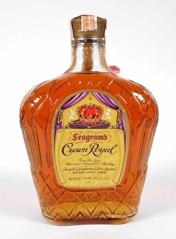 1969 SEAGRAM'S CROWN ROYAL WHISKEY