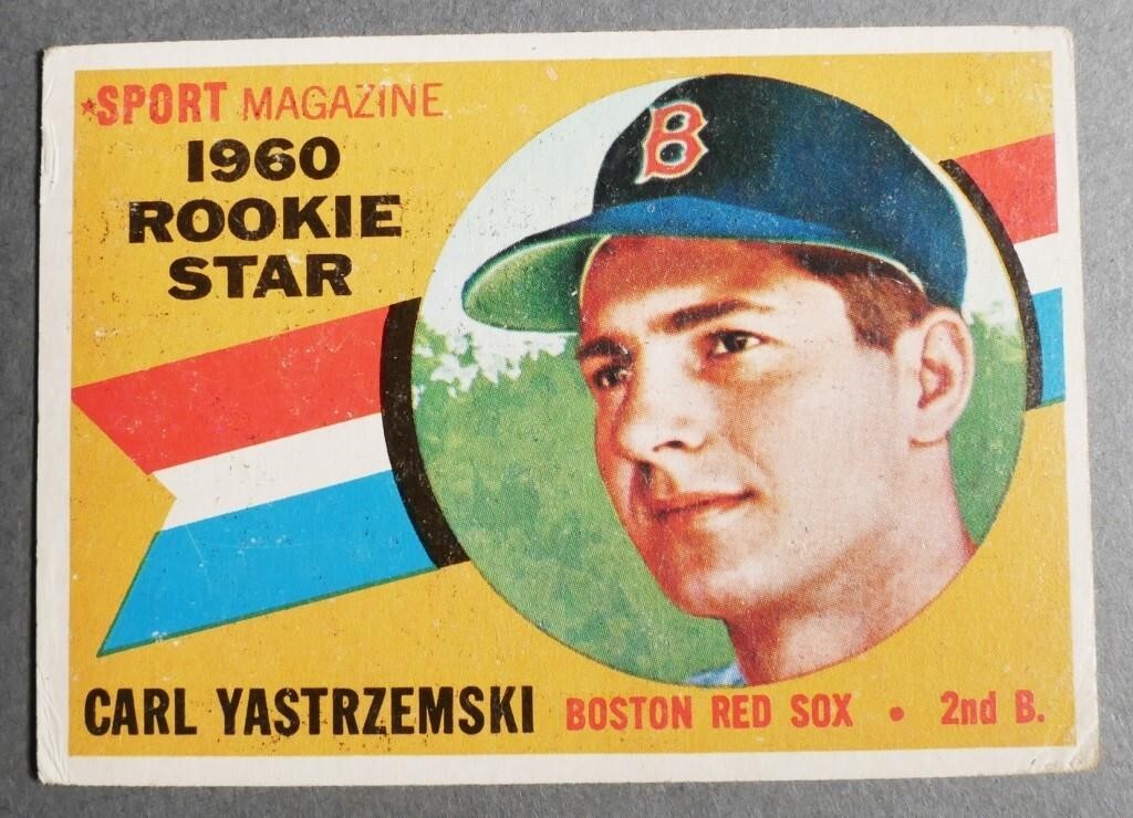 1960 CARL YASTRZEMSKI ROOKIE CARDTopps 2fdc64