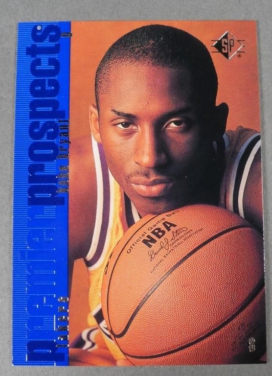 KOBE BRYANT ROOKIE CARD, UD SP