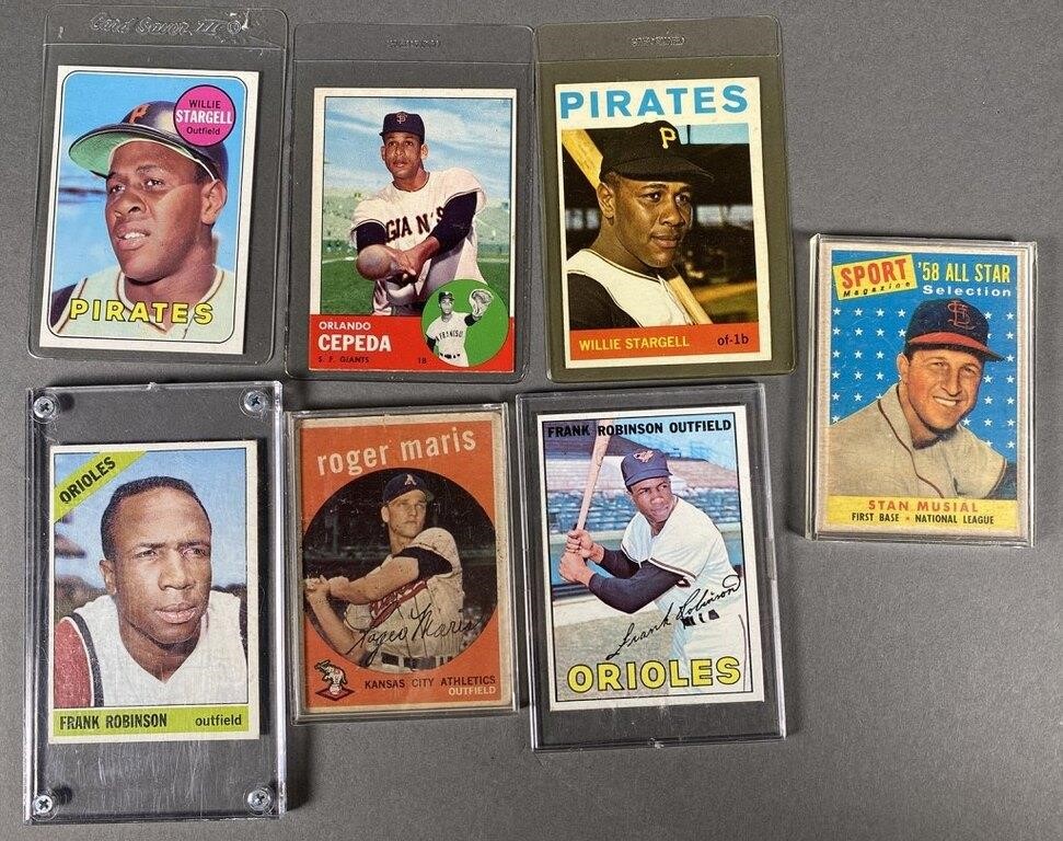 1950S-60S BASEBALL CARDS, HALL