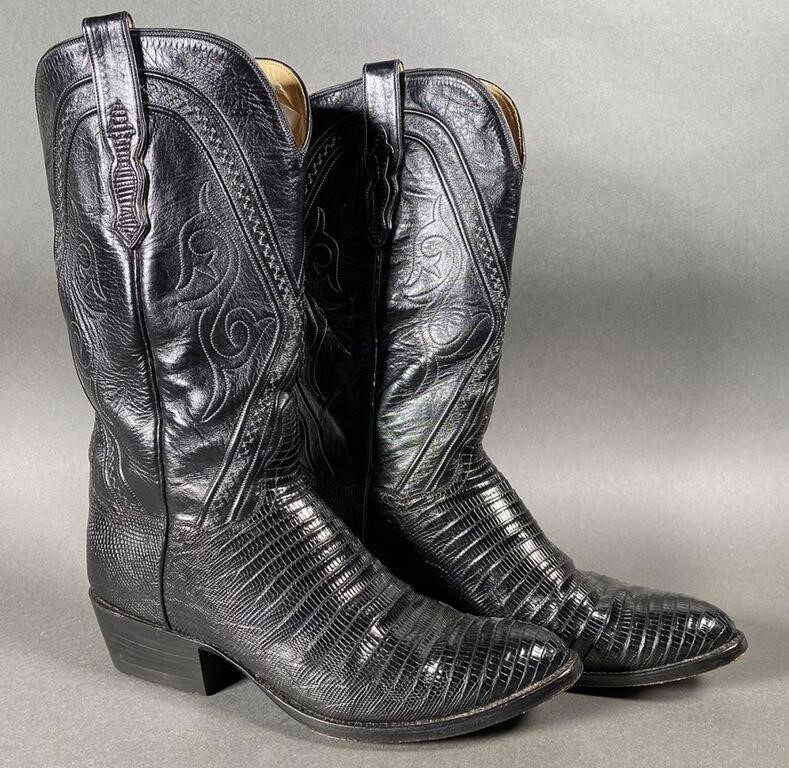 COWBOY BOOTS, T.O. STANLEY LIZARD