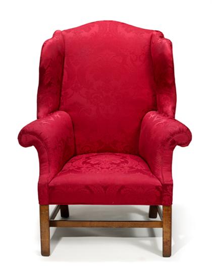 Chippendale upholstered easy chair
