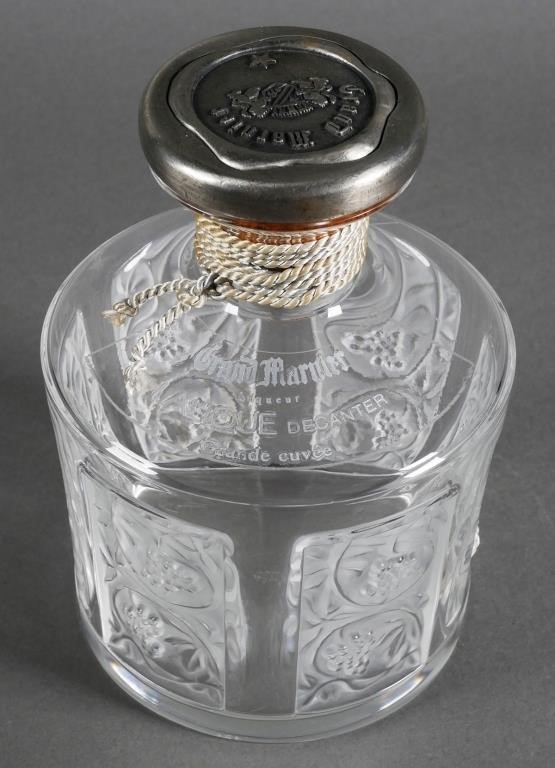 LALIQUE GRAND MARNIER DECANTERLalique