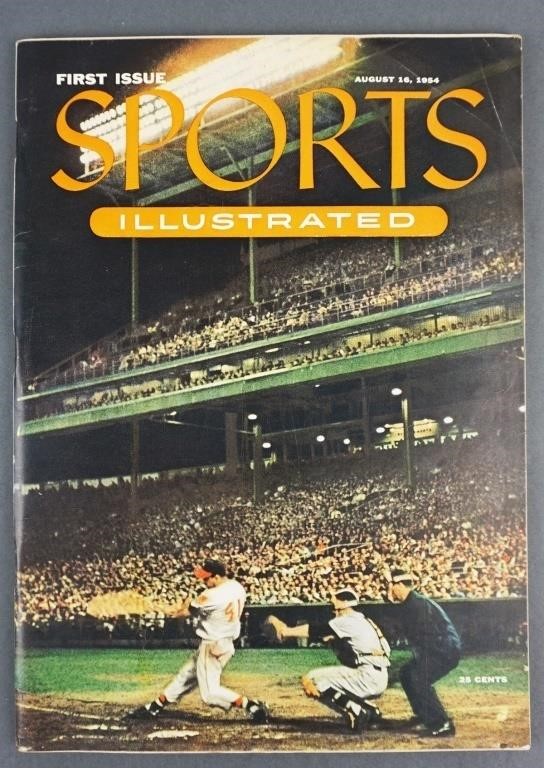 SPORTS ILLUSTRATED 1954 FIRST 2fde53