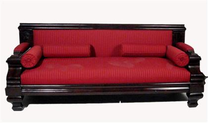 Classical mahogany sofa    early 19th