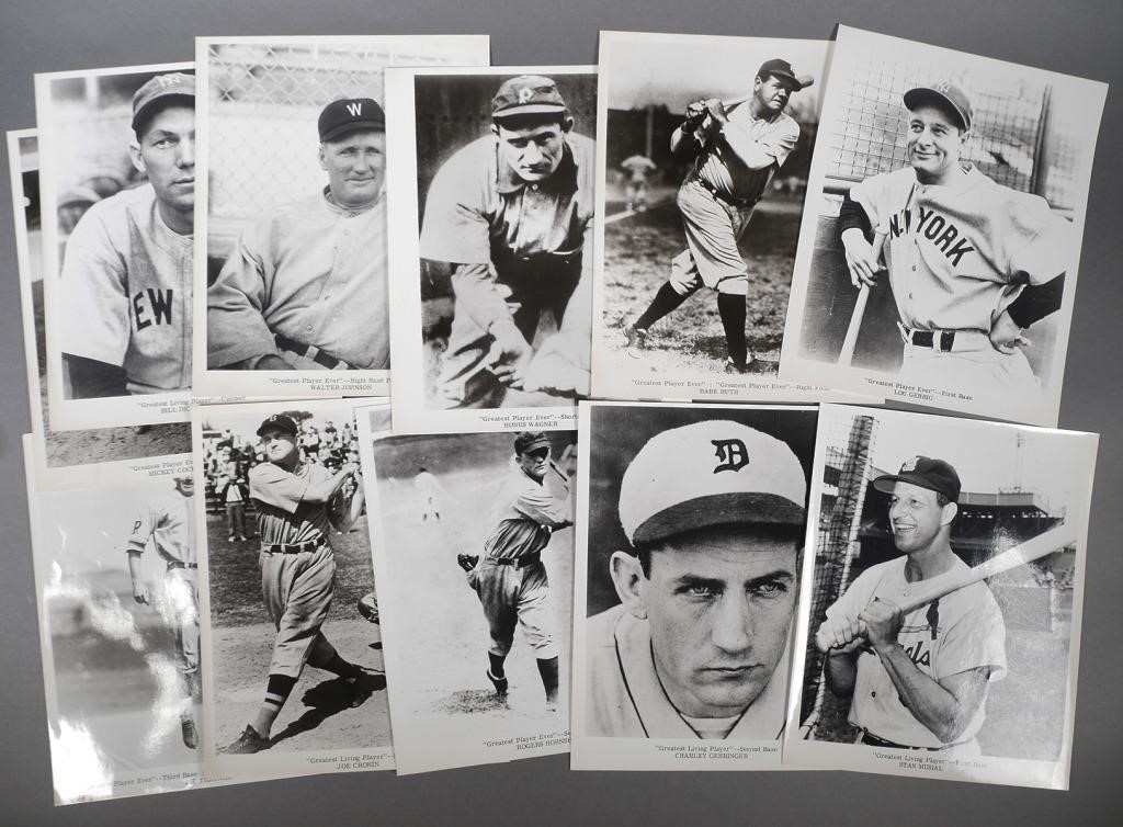 BASEBALL PHOTOS, GREATEST PLAYERS EVER11