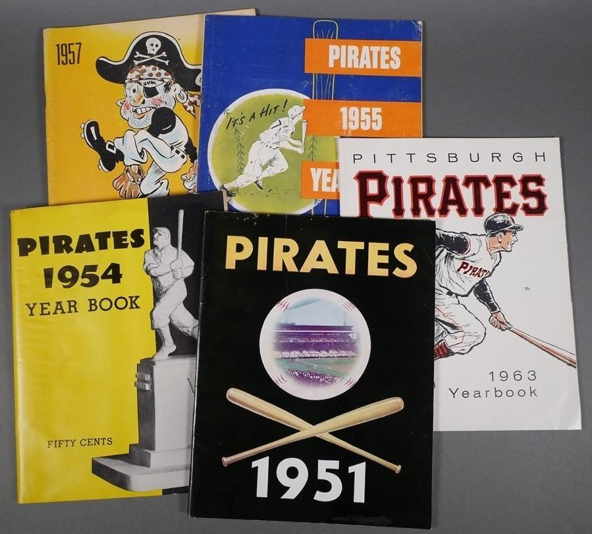 1950S PITTSBURGH PIRATES YEARBOOKS