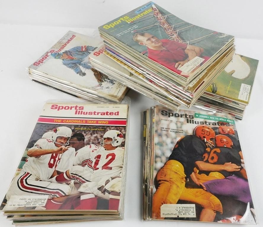 SPORTS ILLUSTRATED: 1964-65, 60 ISSUES60