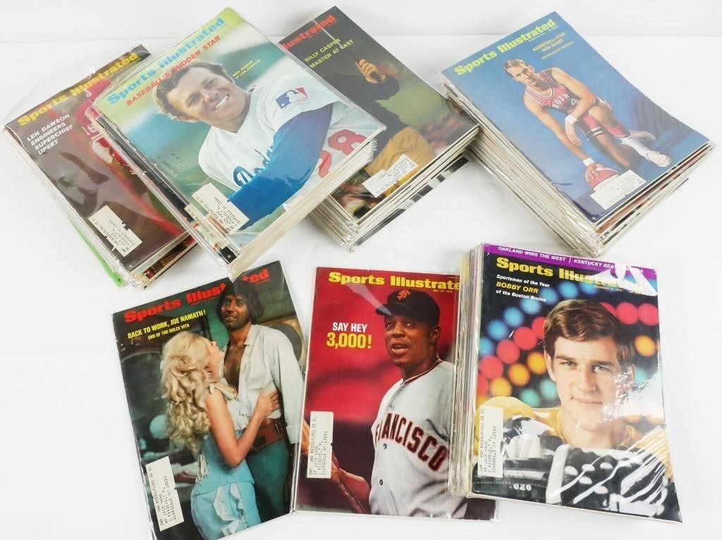 SPORTS ILLUSTRATED: 1970-71, 72 ISSUES72