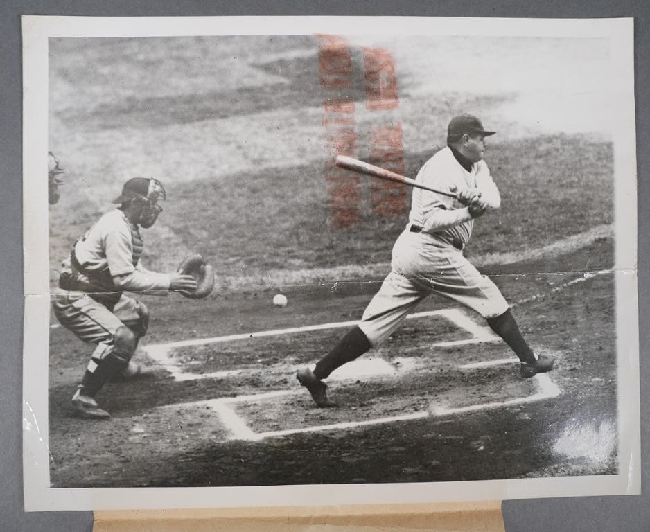 TYPE II PHOTO: BABE RUTH 1948Type