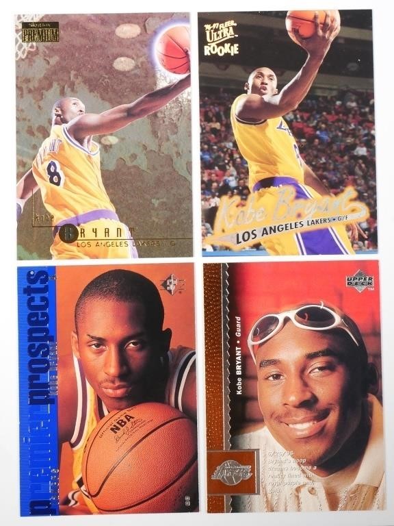 KOBE BRYANT 4 ROOKIE CARDSFour 2fdf88