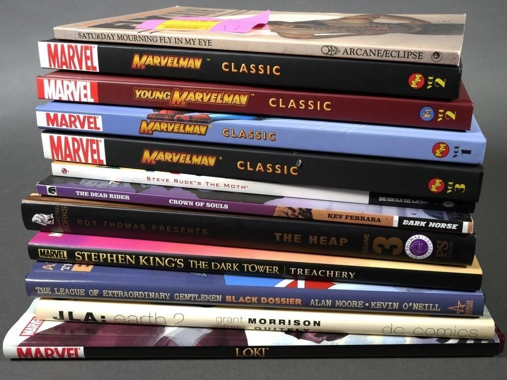 COMICS, GRAPHIC NOVELS: (12) SOME