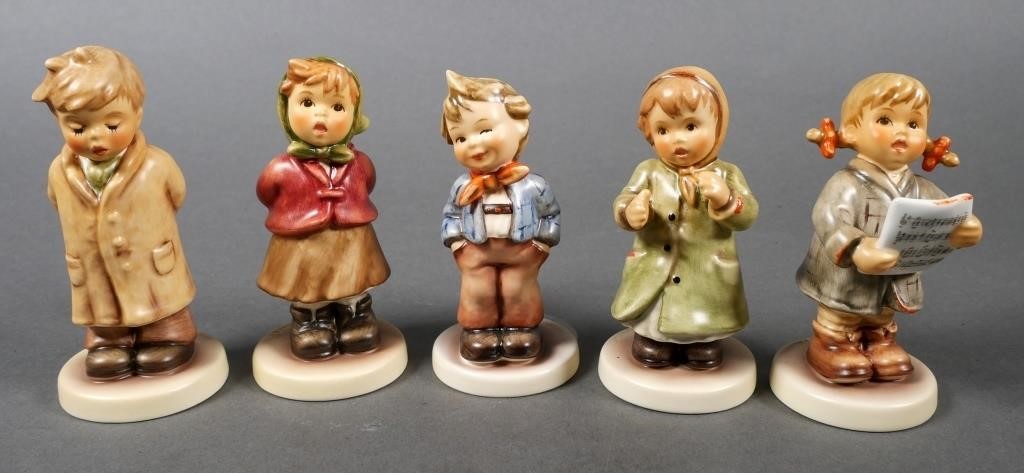 (5) HUMMEL GOEBEL FIGURINESAll