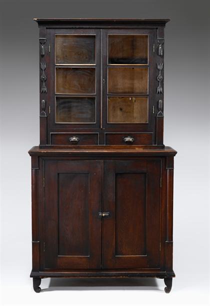 Walnut stepback cupboard    north