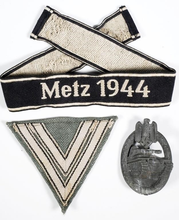 WW2 GERMAN NAZI BADGE AND PATCHESMetz 2fe068