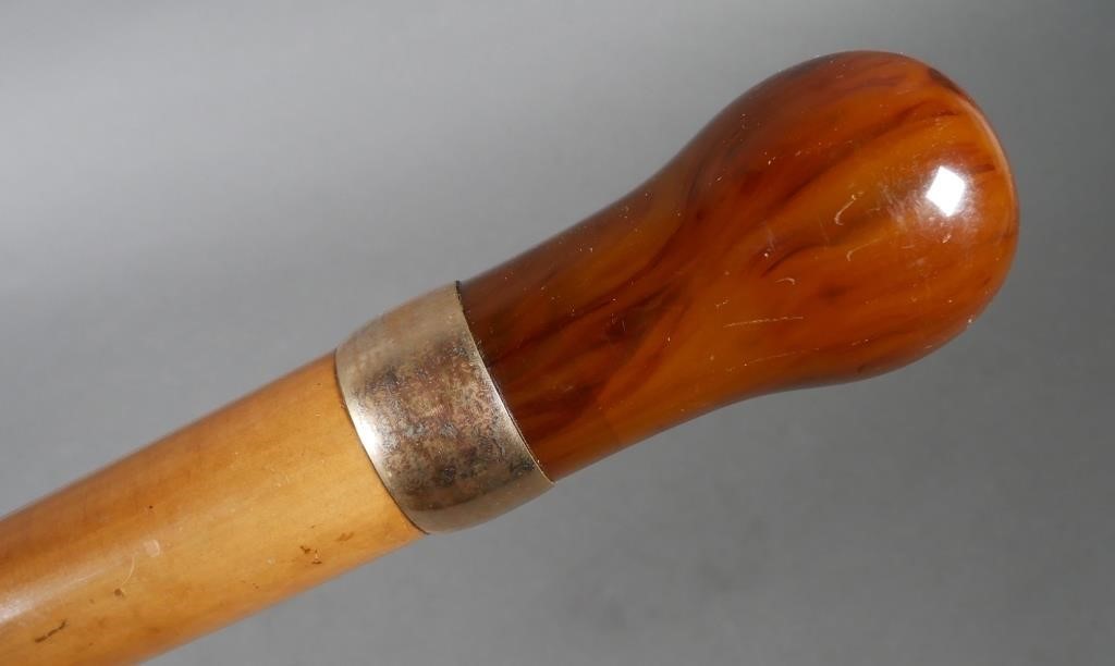 WALKING STICK CATALIN GOLD KNOBStamped 2fe078