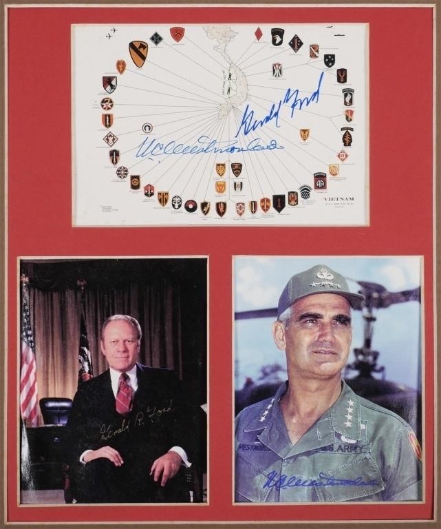 GERALD FORD & GEN. WESTMORELAND