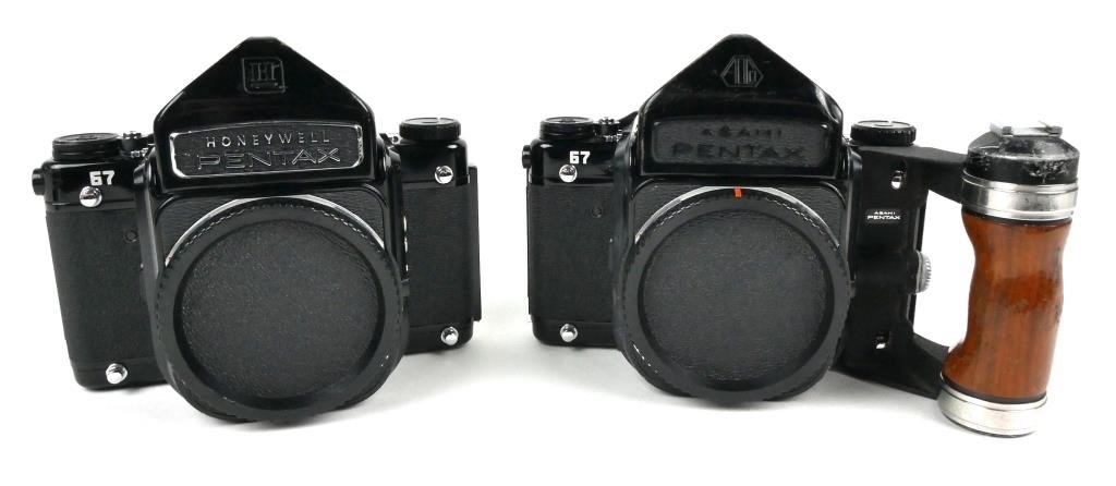 (2) PENTAX 67 LARGE FORMAT BODIESBoth